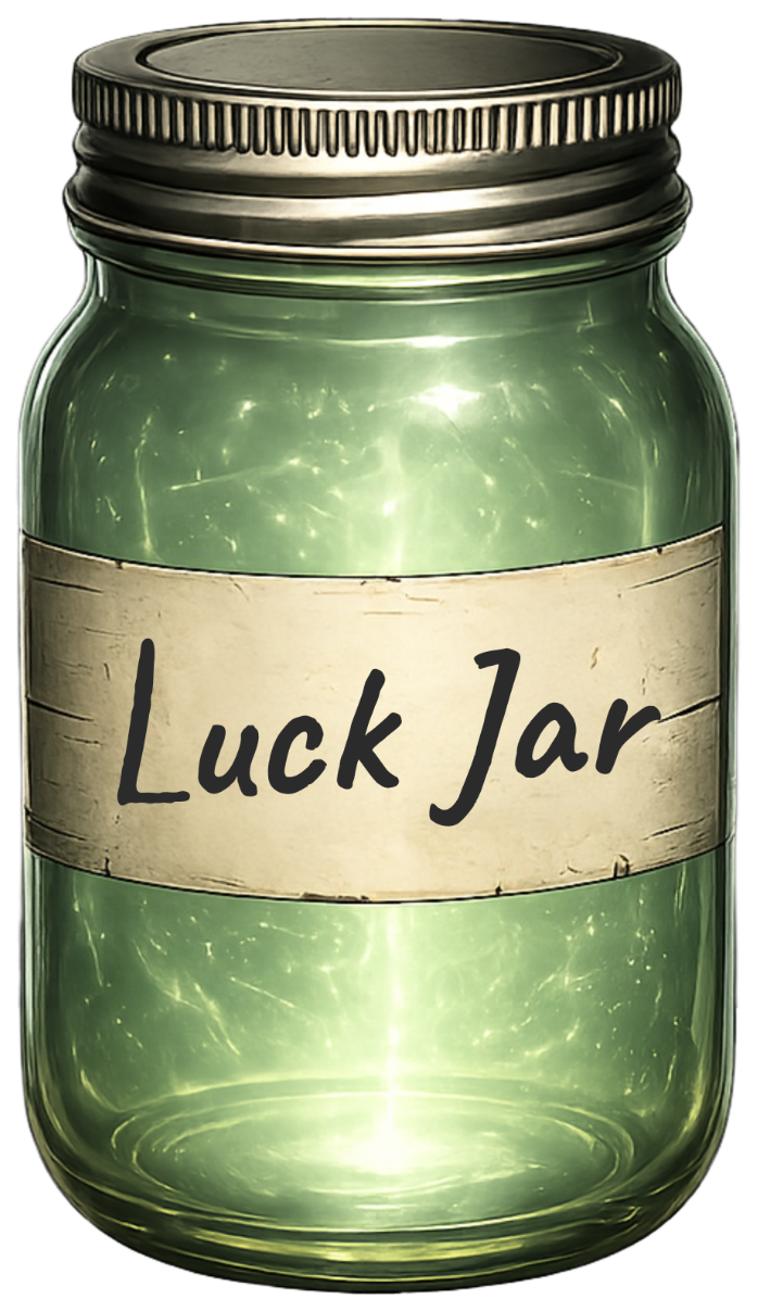 Glowing Luck Jar